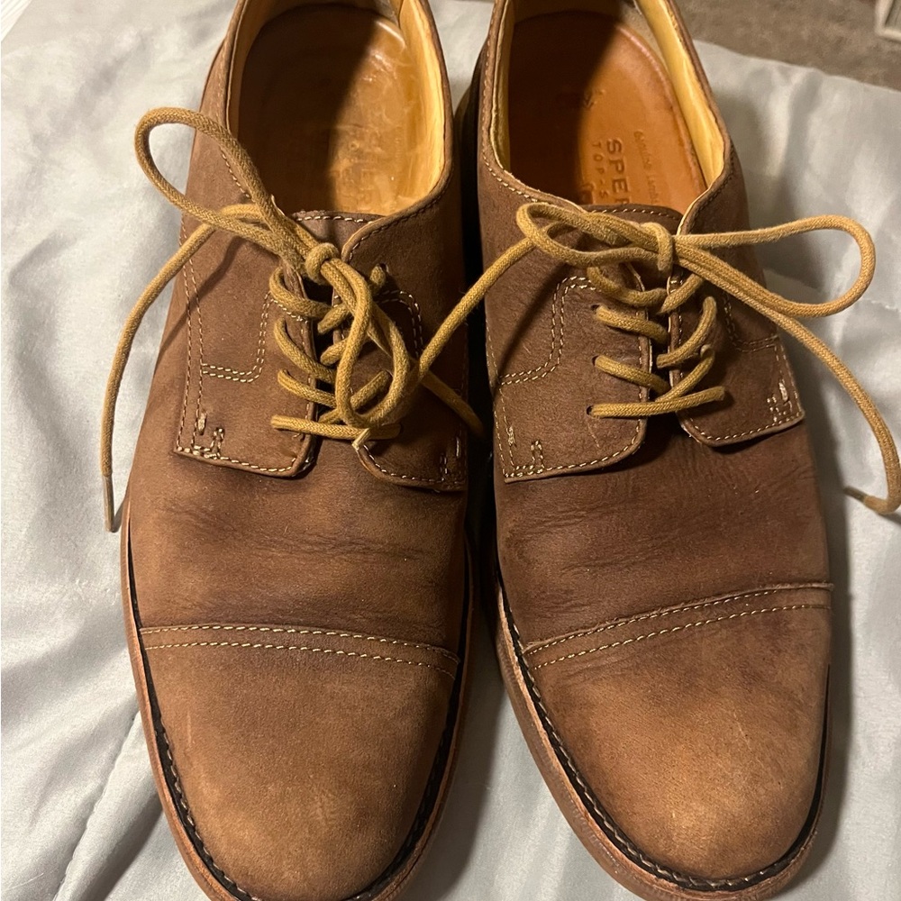 Sperry Tan Men's dress Oxfords